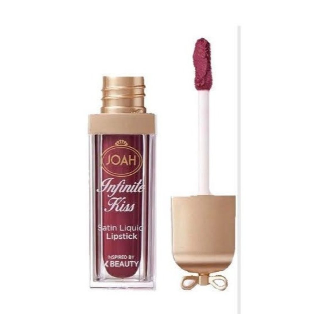 JOAH Infinite Kiss Satin Liquid Lipstick - Bisou New Sealed